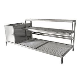 Suporte Inox para Churrasqueira Parrilla - JX Metais