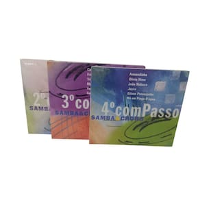 CD 2º,3º,4º  Compasso: Samba & choro (3 CDS) GUINGA,MIUCHA