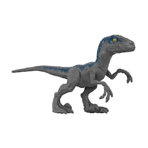 Jurassic World Rebirth Velociraptor Blue 15cm - Mattel