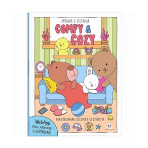 Livro Aprenda a Desenhar Comfy And Cozy - Ciranda Cultural