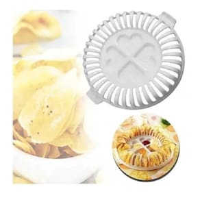 Kit Fatiador E Forma Fritar Batata Chips Microondas