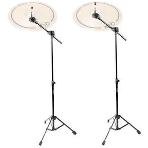 Kit 2 Pedestal Girafa Ask Estante Pratos De Bateria B12G