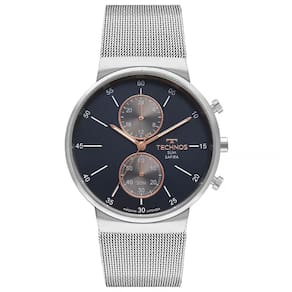 Relógio Technos Slim Vd36Ab/1A Prata Masculino