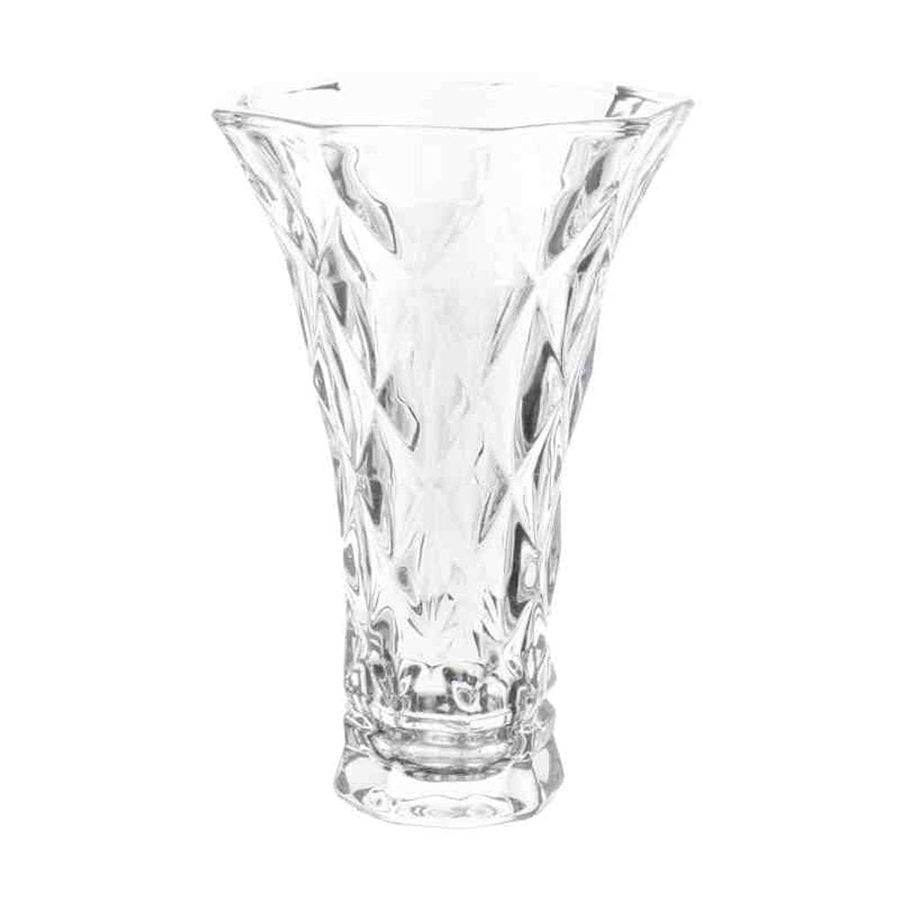 Vaso de Vidro Diamond 13x20 cm Lyor
