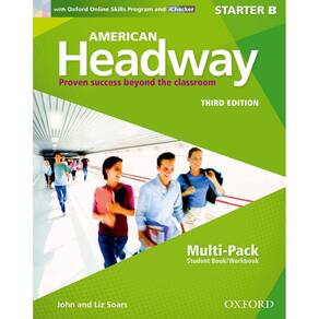 American Headway Starter B - Multi-Pack (Student`s Book With Workbook And Oxford Online Skills Program & Ichecker) - Third Edition