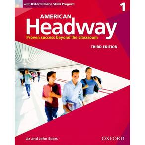 American Headway 1 - Student`s Book With Oxford Online Skills Program - Third Edition