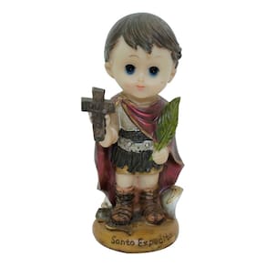 Imagem Enfeite Santo Expedito Pequeno Baby Infantil - 14cm