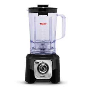 Liquidificador Arno Power Max Ln65 Com 15 Velocidades E Jarra 3,1 Litros Preto 220V