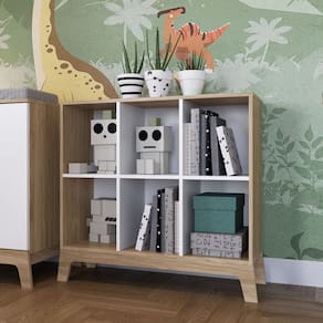 Estante Infantil 6 Nichos Linha FavodeMel-Completa Móveis