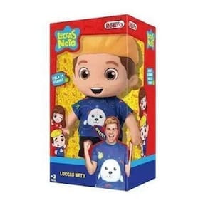Boneco Luccas Neto Frases Loiro R.1079 Rosita - Única Único