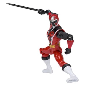 Boneco de ação Power Rangers Ninja Steel Red Ranger 13 cm