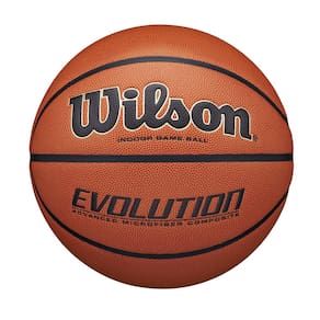 Bola de jogo oficial de basquete Wilson Evolution 29.5