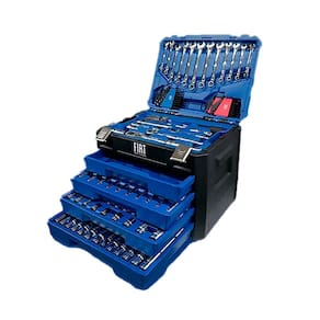 Kit Ferramentas Cromo Vanadio Armate 280 Peças Fiat