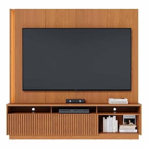 Estante Home Theater Jordão Freijó Para Até 75? - Colibri Freijó
