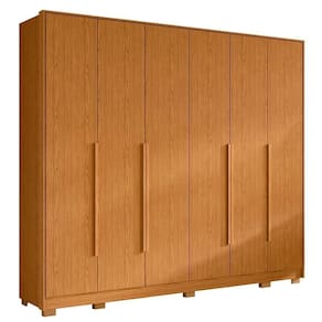 Guarda Roupa Casal Fascínio 6 Portas Cinamomo - Móveis Albatroz Cinamomo
