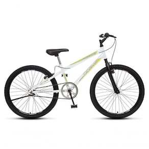 Bicicleta Force 1 Aro 24 Sem Marchas Freios V-brake Branco