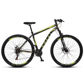 Bicicleta Athena Aro 29 Em Aço Com 21 Marchas Colli Preto-amarelo
