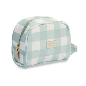 Necessaire Baby Bear Xadrez Menta - Masterbag