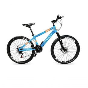 Bicicleta Colli Mônaco Aro 26 Disco 21 V Rapid Fire Cor Vermelho Tamanho Do Quadro 13,5 Azul