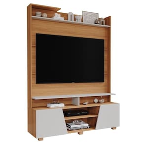 Estante Home Theater Master Nature-off White Para Até 55? - Permóbili Nature-off White