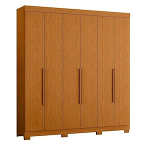 Guarda Roupa Casal Vinci 6 Portas Cinamomo - Móveis Albatroz Cinamomo