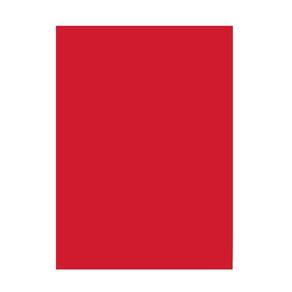 Papel colorido folia 6320 Vermelho Brilhante DIN A3 130gsm 50 folhas