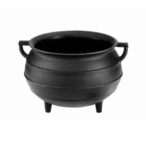 Caldeirão Tripé de Ferro Fundido Panela Mineira 42x35cm 40L