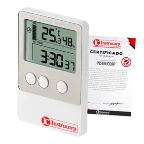 Datalogger de Temperatura e Umidade -40 a 60°C - Instrucorp IC-2080