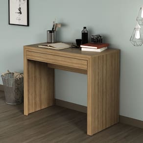 Escrivaninha para Escritório 90cm com 1 Gaveta
