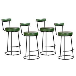 Kit 4 Banquetas Miami 96cm Couríssimo Verde - Salaone Verde