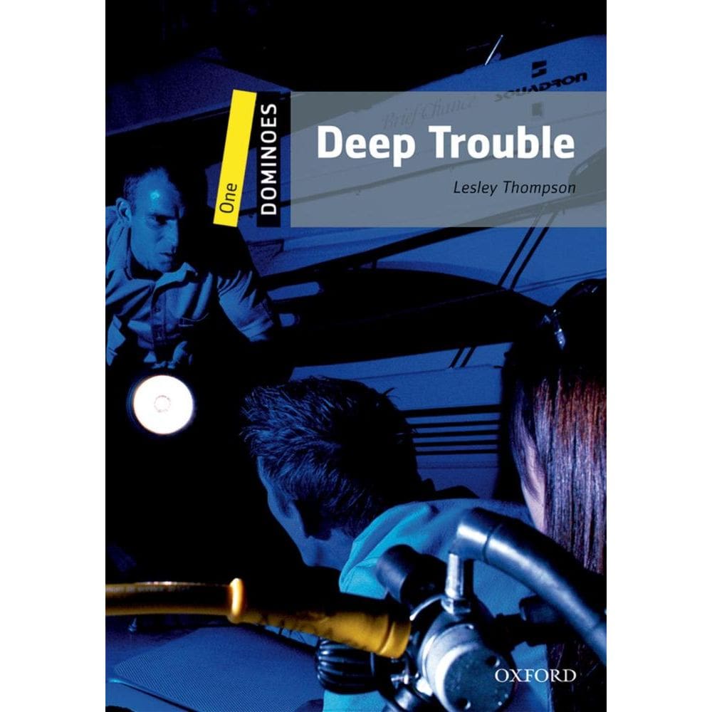 Deep Trouble - Dominoes - Level 1 - Book With Audio MP3 - Second Edition