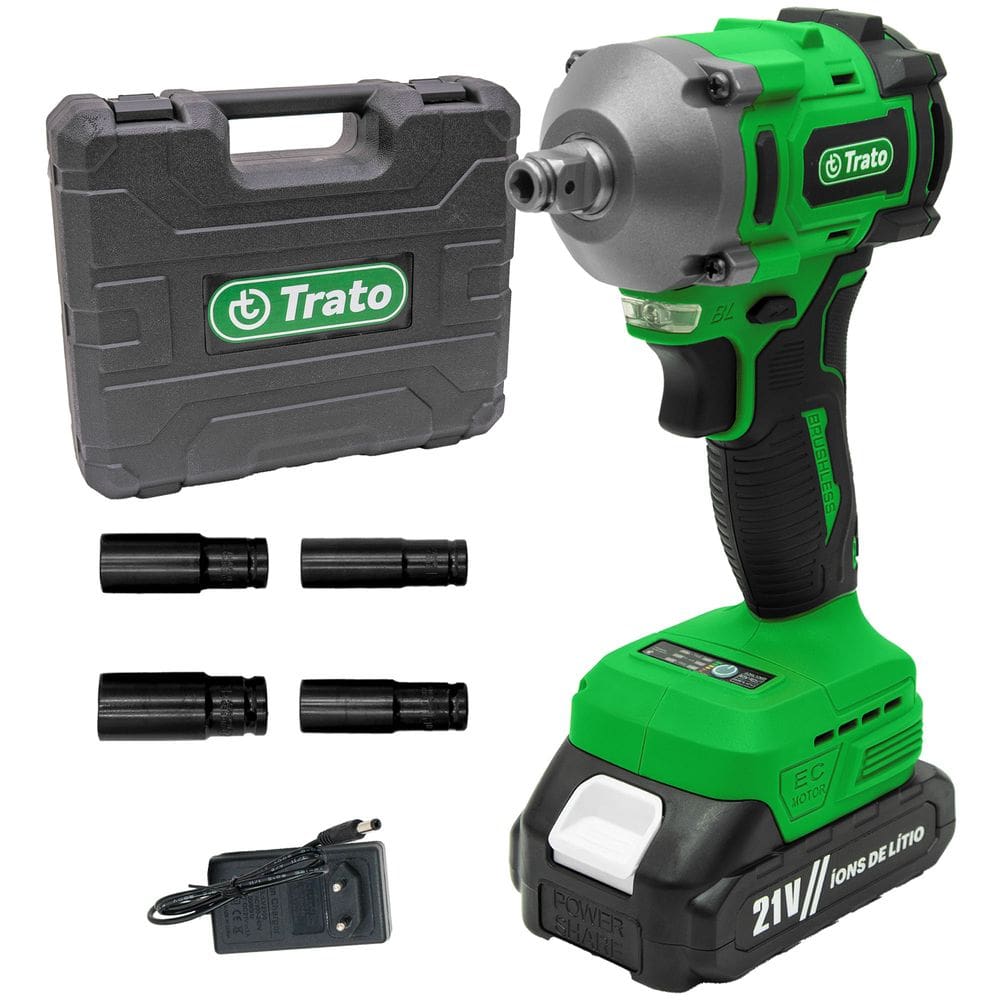 Chave De Impacto A Bateria 21V Tch21 Trato