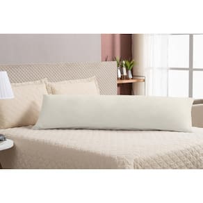 Fronha Xuxão 90cm Zíper Palha Algodão 80% Percal 180 Fios