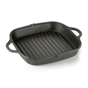 Frigideira Grill Quadrada PanelaMineira Alça Ferro 26cm 1,8L