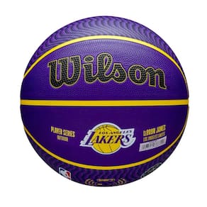 Bola de Basquete Lebron James Player Icon Quadra Externa Tamanho 7 NBA Wilson
