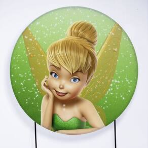Painel Decorativo para Festa 1,80x1,80 metros Vesti Fácil com Elástico Tinker Bell - Fera Print