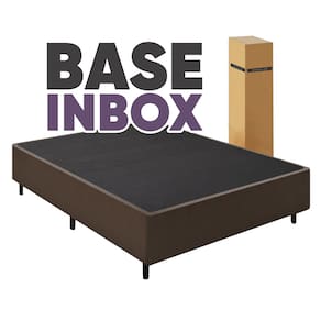 Cama Box Desmontavel King 193x203cm - Orthocamas Cor:Suede Marrom
