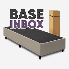 Cama Box Desmontavel Solteiro 88x188cm - Orthocamas Cor:Suede Bege