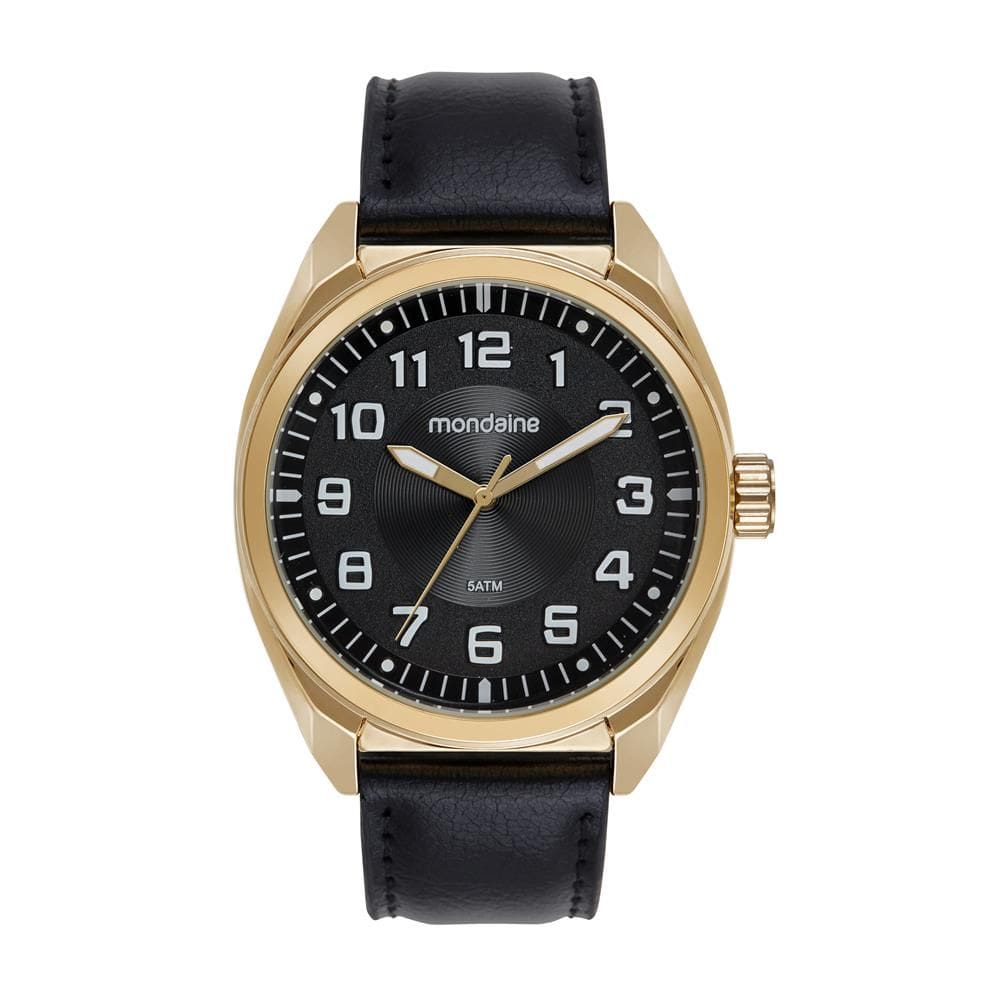 Relogio Mondaine Masculino Ref: 99809gpmvdh3 Casual Dourado