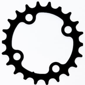Coroa de Bicicleta SunRace MS66 22 Dentes 64mm Aço MTB