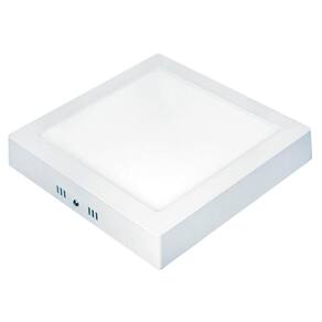 Super LED Premium Quadrado 18w - Branco Frio 22,5 cm