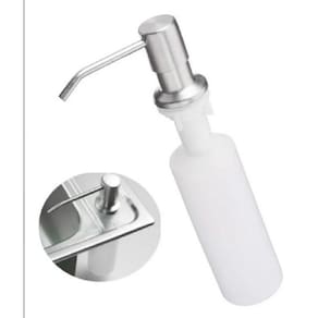 Dosador Sabão Automático 350ml ABS | Metal Escovado