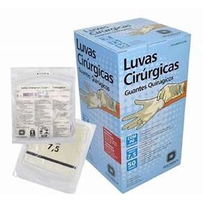 Luva Cirurgica 7.5 Com Po Descarpack Cx500pr