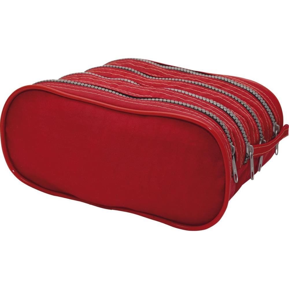 Estojo Quádruplo Tactel Vermelho - Reflex