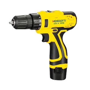 Parafusadeira Furadeira Bateria e Carregador 12V 1,5Ah MPB12 Menegotti
