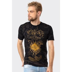 Camiseta Harry Potter Mapa Do Maroto - Piticas
