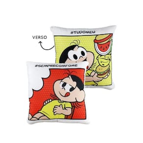Capa para Almofada Magali - Turma da Mônica 40 x 40 cm