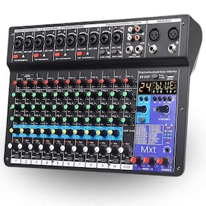 Mesa De Som 12 Canais Mx12A Com Efx/Usb/Bluetooth
