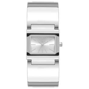 Relógio Euro Feminino Ref: Eu2035yym/4k Bracelete Retangular Prateado