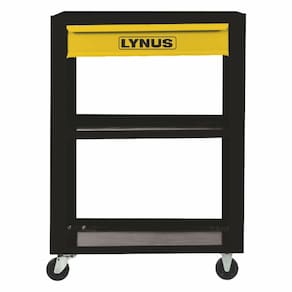 Carrinho de Ferramentas Aberto LYNUS com 3 Prateleiras e 1 Gaveta CFL601